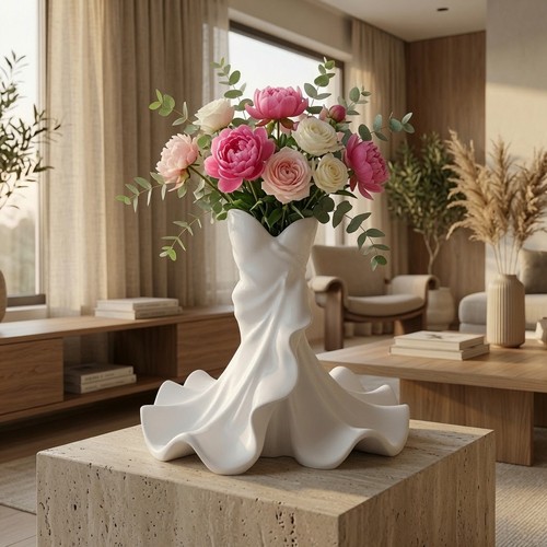 Fashion dress vase - fashion, –