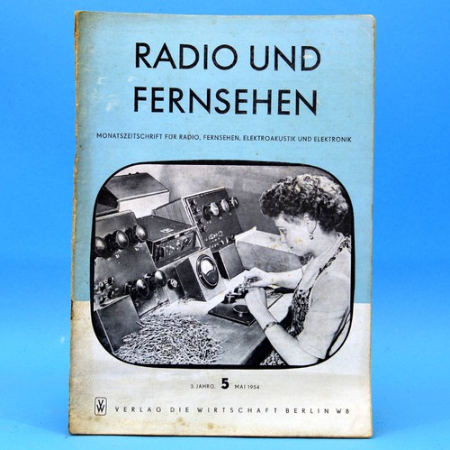 Ddr radio und fernsehen 1954 - radio,