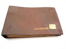 Güldner G50 S A AS Gotland Dieseltraktor Ersatzteilliste Ersatzteilkatalog 1964