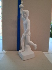 Porzelanfigur Fakelträger Olympia