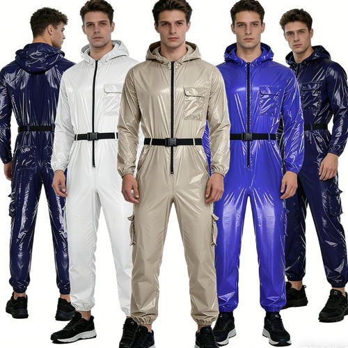 Männer jumpsuit regenmantel - männer,