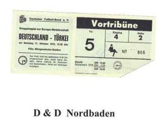 Ticket / Eintrittskarte   1970