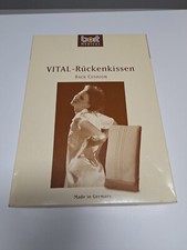 bort medical Vital-Rückenkissen, schwarz, für zu Hause, Büro, Auto und unterwegs