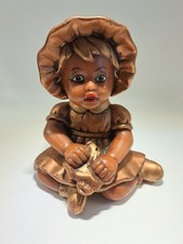 Altbayerische Wachskunst - Handarbeit - Wachsfigur - Mädchenfigur - H 15 cm