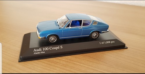 Minichamps audi 100 coupe - 1:43,