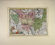 Landkarte kurfürstentum - landkarte.,