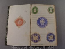 73144: Siegelmarkenheft, über