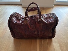 Leder Weekender Reisetasche