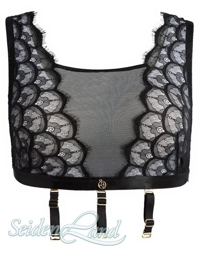 Bralette top schwarz - bralette,