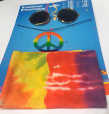Hippie Kostüm Accessoire Set