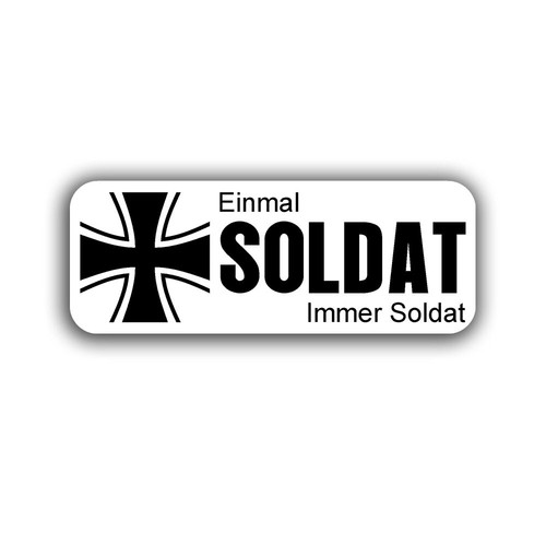 Einmal soldat immer - soldat, bw