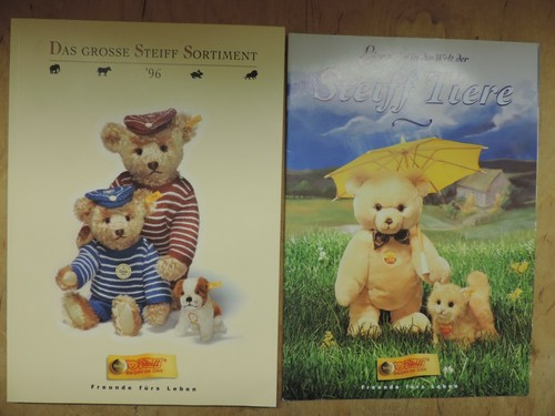 Steiff kataloge sortiment 1996 - kataloge,