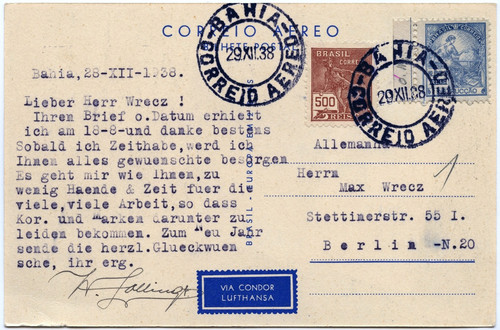 Katapult 1938 brasilien condor - 1938,