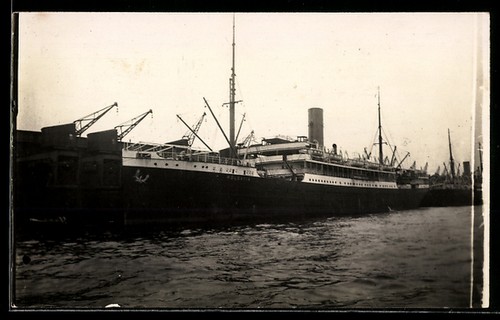 Foto passagierschiff - foto-ak,