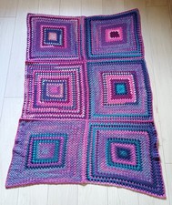 Häkeldecke granny square - häkeldecke,