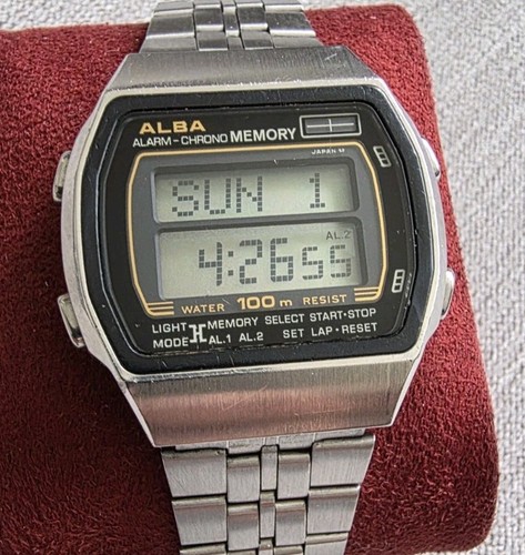 Rare vintage seiko - alba, memory