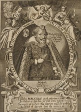 Rechtsanwalt Matthias Berlich, Kupferstich Barock 1650-1699 Unbekannt (17.Jhd)