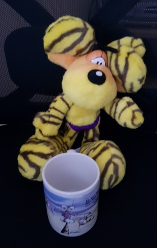 Tiger diddl maus - stofftier, +