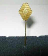 RENAULT Anstecknadel Raute goldfarben gebraucht sehr gut
