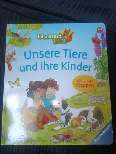 Buch unsere tiere und - unsere, ihre