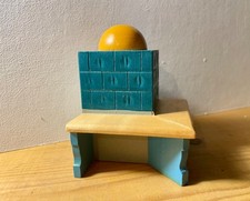 DORA KUHN Kachelofen Ofen Puppenstube Puppenhaus Vintage Holz