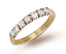9 kt Gelbgold Eternity Ring