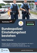 Tom Wenk / Bundespolizei Einstellungstest 2025 bestehen: Online Testtrainer  ...