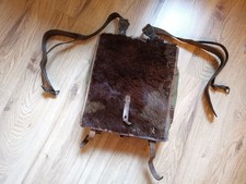 Affe Fell Tornister 2. WK Wehrmacht Hans Deuter Augsburg 1940 Original Rucksack