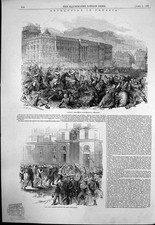 Antiker alter Druck Revolution