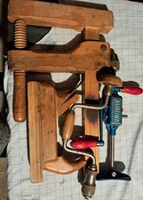 Zimmermann Werkzeug Konvolut Steiner Hobel Aurowa Handbohrer Reichspatent