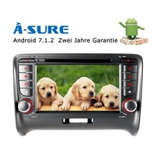 7" 2GB Ram Android AutoRadio DVD Bluetooth DSP GPS Navi Für Audi TT 8J 2006-2012