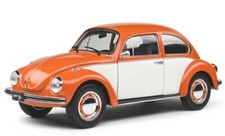 VW Volkswagen Käfer / Beetle 1303 - 1974 - orange / white - SOLIDO 1:18
