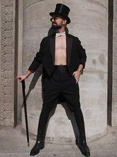 Toni Stretch Hose STEGHOSE Nylon Vampir 50er TRUE VINTAGE 50s stirrup pants