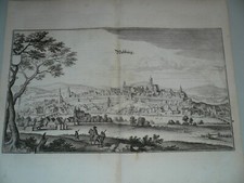 Nabburg, anno 1650, Merian M