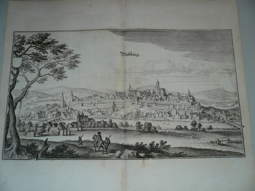 Nabburg anno 1650 merian m - nabburg,,