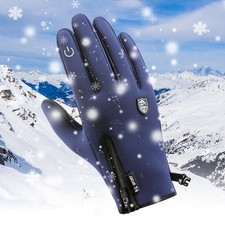 Winter Thermo Handschuhe Fahrrad Handschuhe Wasserdicht Touchscreen Herren Damen