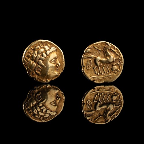 Keltischer blassgoldstater der - keltischer,