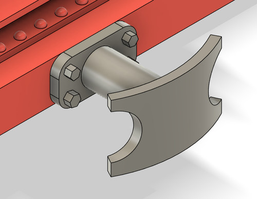 Feldbahn puffer spur - puffer, 0f