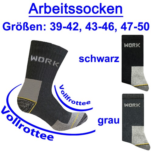 18 paar arbeitssocken - 3,6,9,12,18,