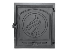 Backofentür Gußeisen Steinofentür Ofentür Gusseisen Pizzaofentür Brotofen Tür