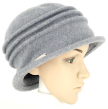 Walkhut Wollhut Glockenhut mit Rand Zierbisen Seeberger versch. Farben Gr. 56-58