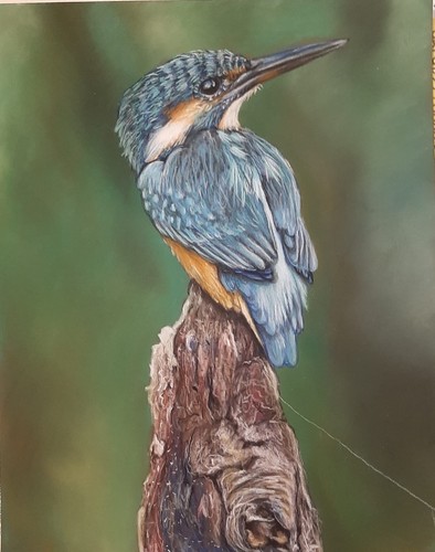 Original pastel painting - original,