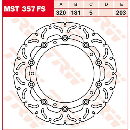 Trw bremsscheibe für - (für:, r