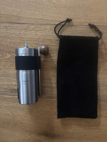 Manuell kaffeemühle edelstahl - kaffeemühle,