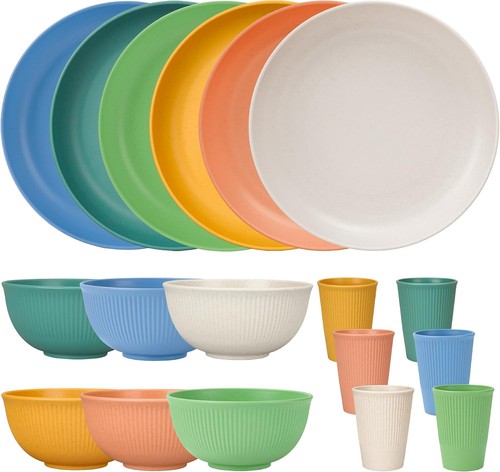 Geschirrset teilig - geschirrset, 18-teilig