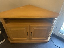 Eck-Kommode TV Eckschrank - Pinie Massiv - Landhausstil Möbel