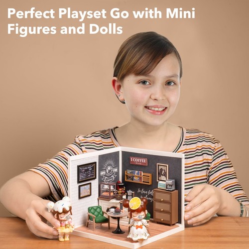 Rolife miniaturhaus set mit - miniaturhaus-set,