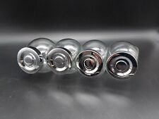 4er Set Vorratsgläser