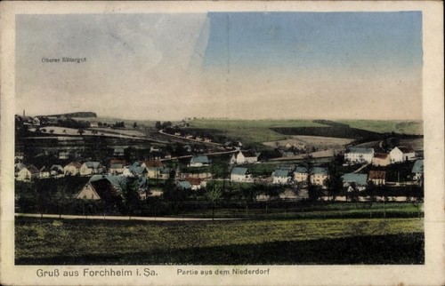 Forchheim ziegra döbeln in - ak,