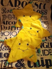 3 Stück Pampers Stern Schmusetuch Kuscheltuch Comforter gebraucht